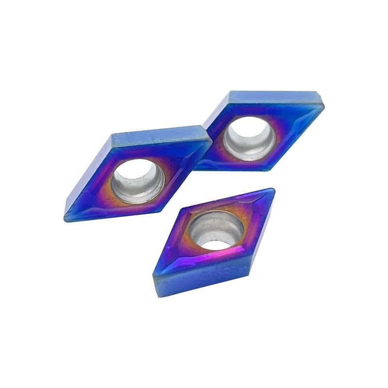 Herramientas de Torno 10 Piezas Insertos DCMT070204 DCMT070208 miniatura 2