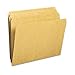 Kraft File Folders- Straight Cut- Reinforced Top Tab- Letter- Brown- 100/Box
