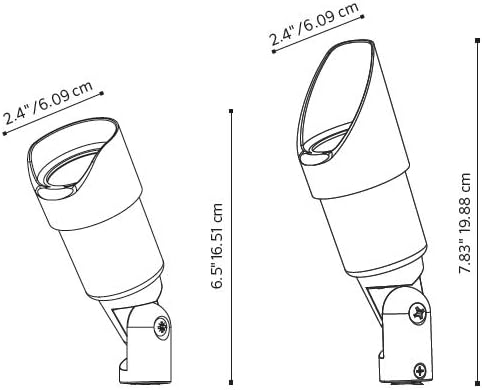 Miniatura 3 de FX Serie RS UPLIGHT - Iluminación de paisaje - Bronce Metálico - SIN LÁMPARA