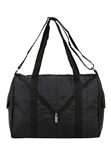 Image of New Folding 16 Inches PU Casual Travelling Bag 1 Main Compartments with Two Side Zippered Pockets for Men /Women