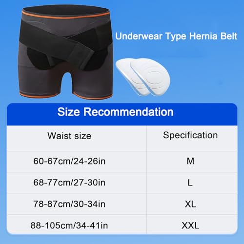 Faja lumbar para hernia para hombre talla M miniatura 2