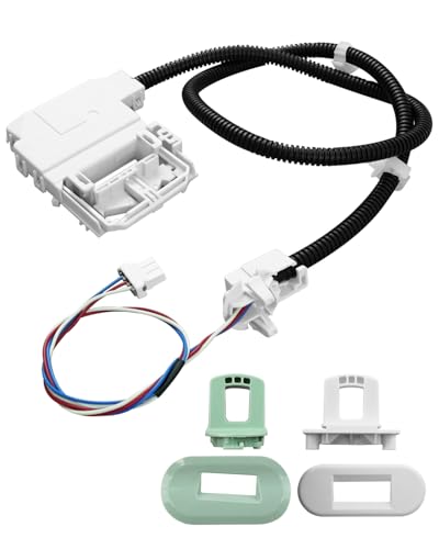 WH08X37938 290D3070P002 Door Lid Lock Switch Assembly Fit for GE Hotpoint Replace WH08X32697 WH08X31577 WH01X279 WH01X24114 WH01X27954 GTW220ACK1WW GTW220ACK2WW 15mA Replacement Switch