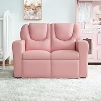 Naomi Home Suri Loveseat Pink/Loveseat/PVC