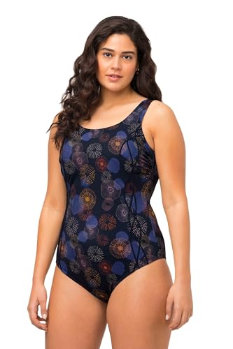 Ulla Popken, Damen, große Größen, Badeanzug, Quallen, ohne Softcups,...