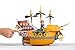 Super Mario Deluxe Bowser's Air Ship Playset with Mario Action Figure – Authentic in-Game Sounds & Spinning Propellers