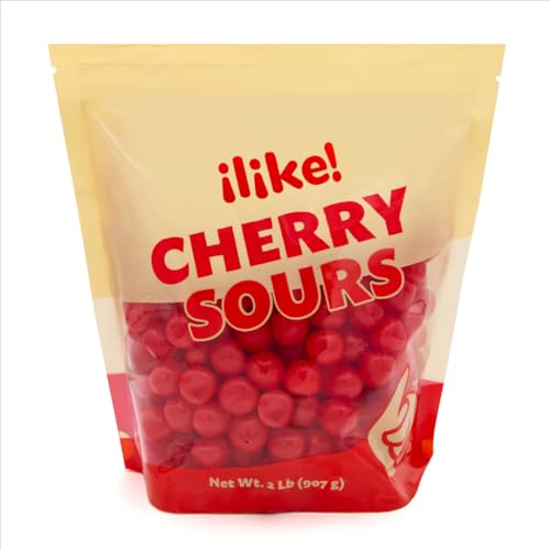 Cherry Sours, Chewy Candy Balls, Sour Candy, 2 Lb Bag | Old Fashioned Candy - image 3