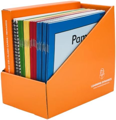 Learning Dynamics 4 Weeks to Read | Reading Program for 4 to 7 Years Old | Build Confidence with Their Own Personal Library, Includes 50 Books, Teaching Manual, Activities and Workbooks