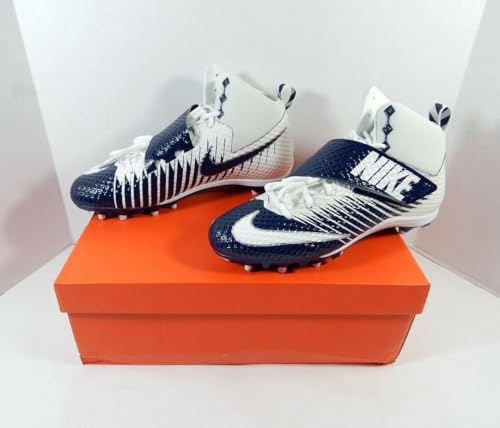Utah State Aggies Nike Lunarbeast Pro TD Midtop Football Cleats 12 - College Game Used