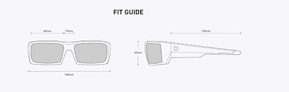 Spy Optic General Sunglasses Soft Matte Black with Happy Dark Gray Green Polar with Dark Blue Spectra Mirror Lens + Case