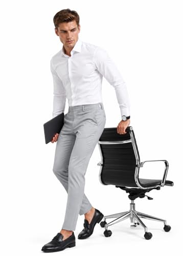 Image of SUNPOINT Formal Pants for Men Office Wear - Premium Regular Fit Formal Trouser for Men, Boys, Gents Bottom Formal wear for Office Meeting, Party, Gathering, Wedding