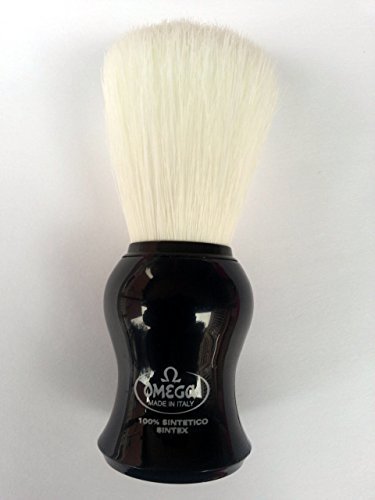 Omega Shaving Brush # 90065 Syntex 100% Synthetic Green