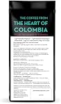 Colombian Coffee from Cafe Quindio Gourmet - Medium Roast 100% Colombian Excelso Arabica Coffee (12 Oz, Whole Bean)