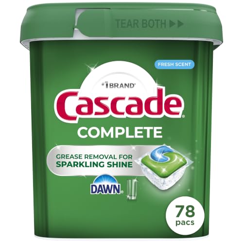 Cascade Complete Dishwasher Pods - Fresh Scent ActionPacs, D...