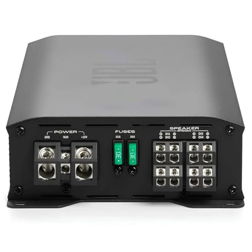 Image of JBL Stage 90041 4 Channel Compact Class D130W RMS Per Channel Car Amplifier | 1480W Peak, 130W RMS x4@2ohm, 260W RMS x2 Bridge - Variable Filters 32-320Hz - Compatible Factory and Aftermarket Radio