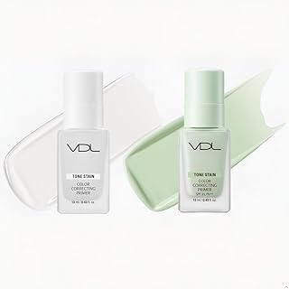 VDL(ヴィディーエル) トーン ステイン カラー コレクティング プライマー 人気カラー ミニセット (00 クリア＋01 ミント)