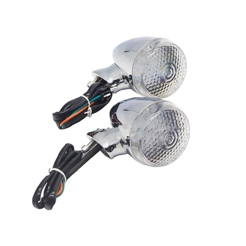 Clignotants de moto étanches feux clignotants universels haute visibilité pour custom et enduro
