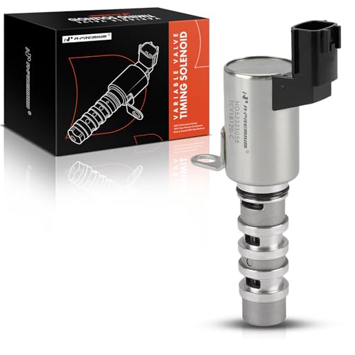 A-Premium Intake Engine Variable Valve Timing (VVT) Solenoid Compatible with Nissan Versa 2009-2020, Versa Note 2014-2016, 1.6L, Replace# 23796ED00B, 23796ED000