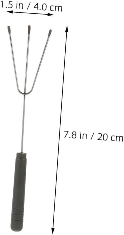 LABRIMP Stainless Steel Fondue Forks Set 12pcs (4 Sets) with Chocolate and Cheese Dipping Tools for DIY Pastry, Candy Making, and Hot Pot Parties
