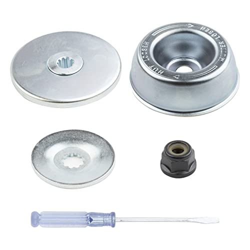 MangWany Cortacésped Stihl Blade Adapter Kit para Stihl String Trimmer 55 FS55R FS56 FS56RC FS56RC-E FS66 FS70R FS76 FS85 FS90 FS90R FS91 FS91R FS110 FSX110 FS130R FS131 FS240 FS-KM 4mix