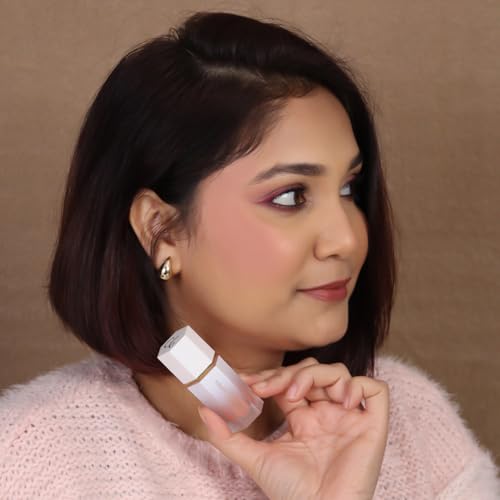 Image of Cuffs N Lashes After Glow Liquid Blush Gel Cream 6ml - 01 Peaches | Hydrating Formula with Hyaluronic Acid &Vitamin E | Buildable, Long-Lasting, Dewy Finish