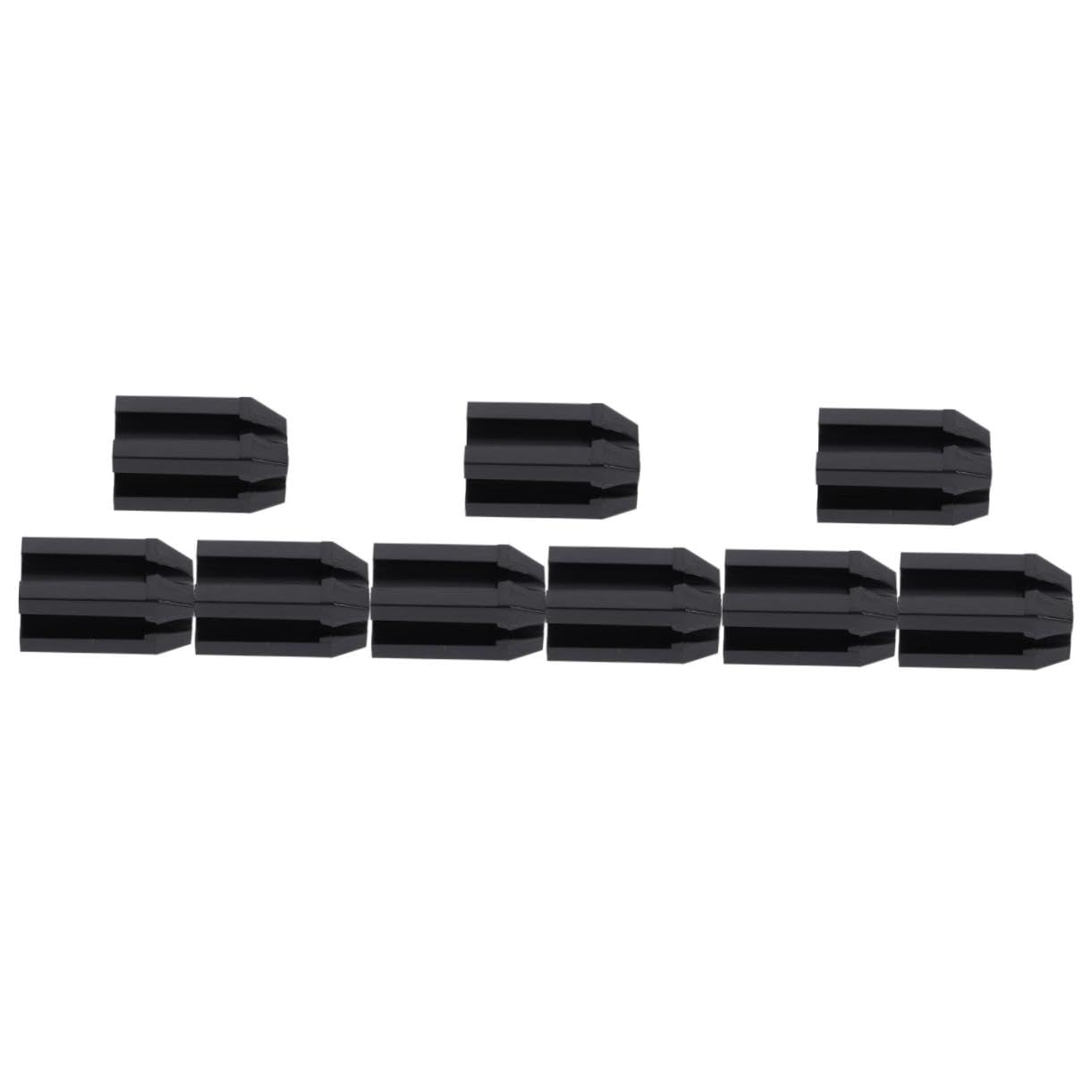 SAFIGLE 3sets 3pcs Eyebrow Pencil Sharpener Black Makeup Supplies for Precision Brow Pencil Sharpening Durable and Lightweight Blades 3pcs*3