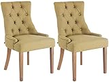 bases de comedor modernas DIMENSIONES: Las sillas de comedor tiene las siguientes medidas aproximadas: Ancho: 55 cm I Profundidad: 58 cm I Altura: 92 cm I Altura del asiento: 50 cm I Superficie del asiento (AxP): 44 x 43 cm I Altura del respaldo: 44 cm I Altura del reposabrazos: 51 cm I Capacidad de carga máx .: 136 kg c/U I Peso: 8 kg c/U.