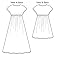 Kwik Sew K3868 Dresses Sewing Pattern, Size 1X-2X-3X-4X