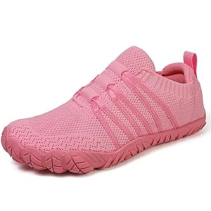 Unisex Barefoot Shoes for Men and Women with Wide Toe Box Zero Drop Design Minimalist Hike Footwear Water Shoes Five Finger Cross-Trainer Ideal for Walking Hiking and Grounding Activities