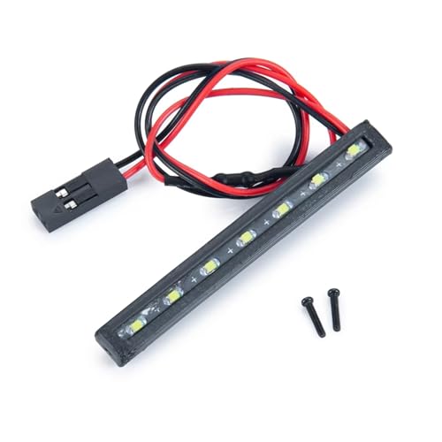Focos para Axial SCX24 con luces LED de alta intensidad para baca