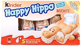 Happy Hippo Biscuits Milk and Hazelnut- Pack of 3
