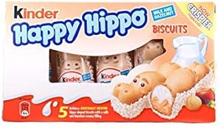 Happy Hippo Biscuits Milk and Hazelnut- Pack of 3