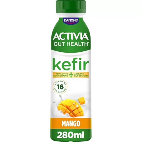 Activia Kefir Mango Gut Health Fruit Yoghurt Drink 280g