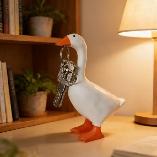 Llavero magnético de ganso de escritorio de 7 pulgadas adorno de mesa y decoración de casa 4