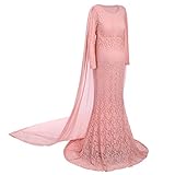 ☘【Bequemes Material】Der Stoff besteht aus Chiffon und Polyester, wodurch er sehr bequem ist und sich der Figur anpasst. Das Material drückt ihren Bauch nicht. Mit dem Kleid sehen sie sehr Elegant, modern und Trendy aus
