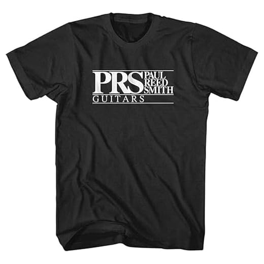 Paul Reed Smith PRS Guitars Logo Men's T-Shirt - Custom Shirt Size XXL