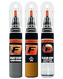 FIRANTO Kit de Pintura de Retoque Coche para Renault EPA Jaune Miel, Set de Reparación de Rayones y Arañazos Incluye 15 ml Bolígrafo para Retocar Pintura Coche, Primer y Barniz