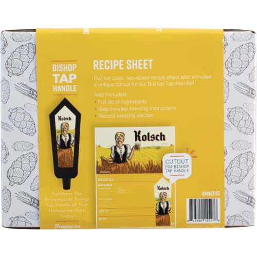 KOLSCH Premium Beer Ingredient Extract Kit - Makes 5 Gallons