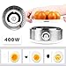 Duronic Electric Egg Boiler EB40 WE Steamer for Eggs 400W Automatic Egg Boiler Electronic Omelette Maker Poacher for 7 Soft, Medium & Hard Boiled Eggs