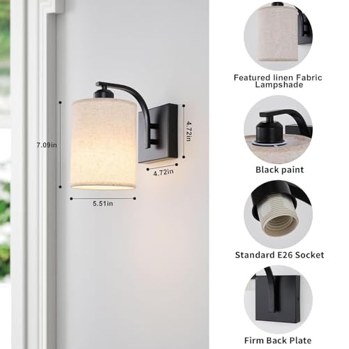 Iluminación de pared USB recargable para pasillos sin enchufes cerca 5
