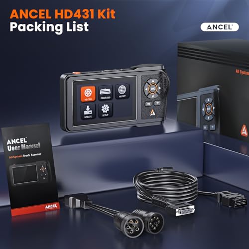 Ancel Hd431 Heavy Duty Truck Scanner thumb #8