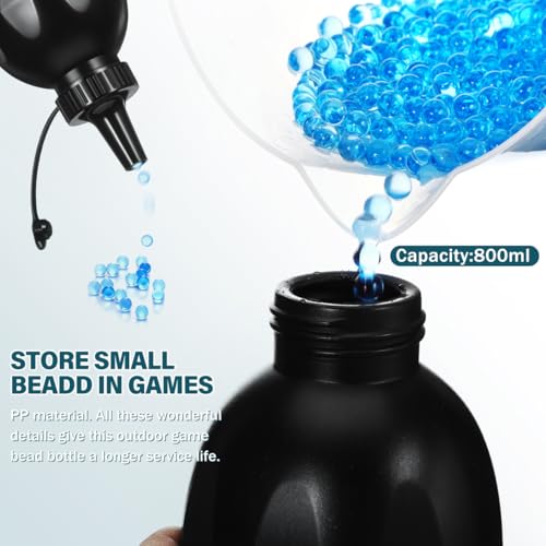 Image of TOYANDONA Portable Toy Bead Storage Bottle 9.44In Reusable Plastic Game Bead Holder Convenient Small Size for Craft and Play
