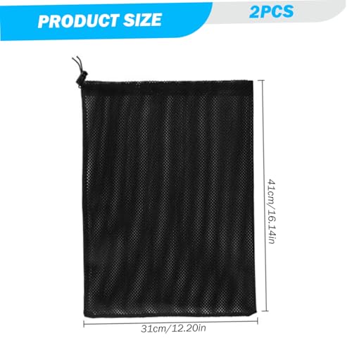 2 bolsas de malla para filtro de estanque 12x16 pulgadas miniatura 6