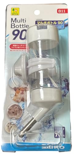 小さな生き物やおでかけに！！マルチボトル 90ml 取付がマルチに対応！水量がわかりやすいメモリ付き