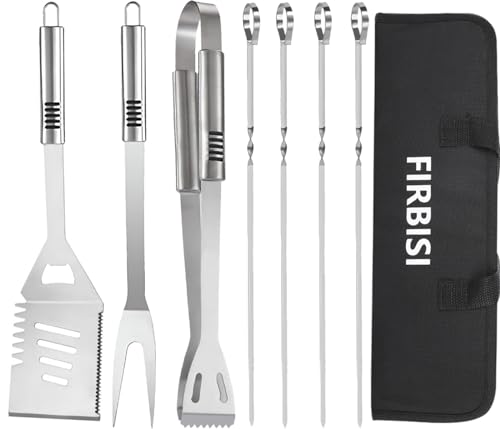 BBQ Grilling Tools Set,Stainless Steel Grilling Accessories Kit for Men