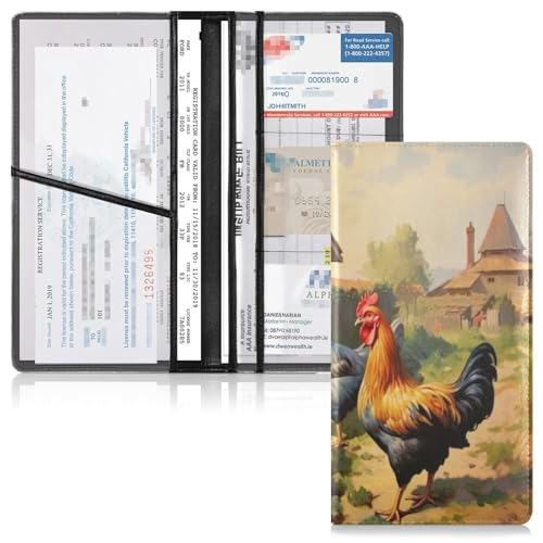 Organizador de Documentos para Auto PU miniatura 1