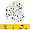 Spin Master Games, Mexican Train Dominoes Set in Aluminum Carry Case, Includes Colorful Trains for Fun-Filled Family Game Night, for Kids & Family, 2-8 Players, for Ages 8 & Up