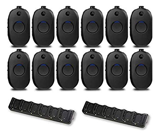 Motorola Solutions CLP1010e 12-Pack with Chargers Two-Way Radio Analog Non-Display UHF 450-470MHz
