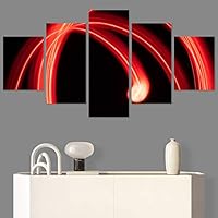 SIGNWIN 5 Panel Canvas Wall Art Organic Arrangement Modern Artwork for Home Decorations Ready to Hang - 60