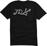 T-Shirt D446 Oeil du Dragon tribal avant d'imprimer du sein Taille XXL
