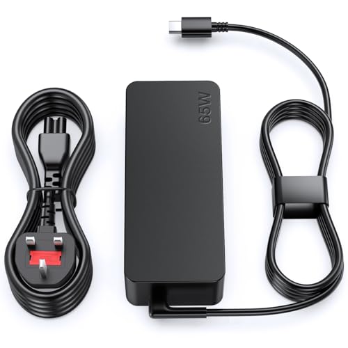 65W 45W USB C Laptop Charger for Lenovo ThinkPad x1 Carbon T14/T15/T480/T480s/T490/T49... HP, Acer, Asus, Samsung, Google, Chromebook Charger, Type C Fast Charger